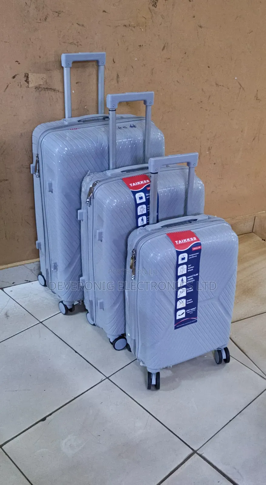 *3 in 1 Unbreakable Pp Suitcases