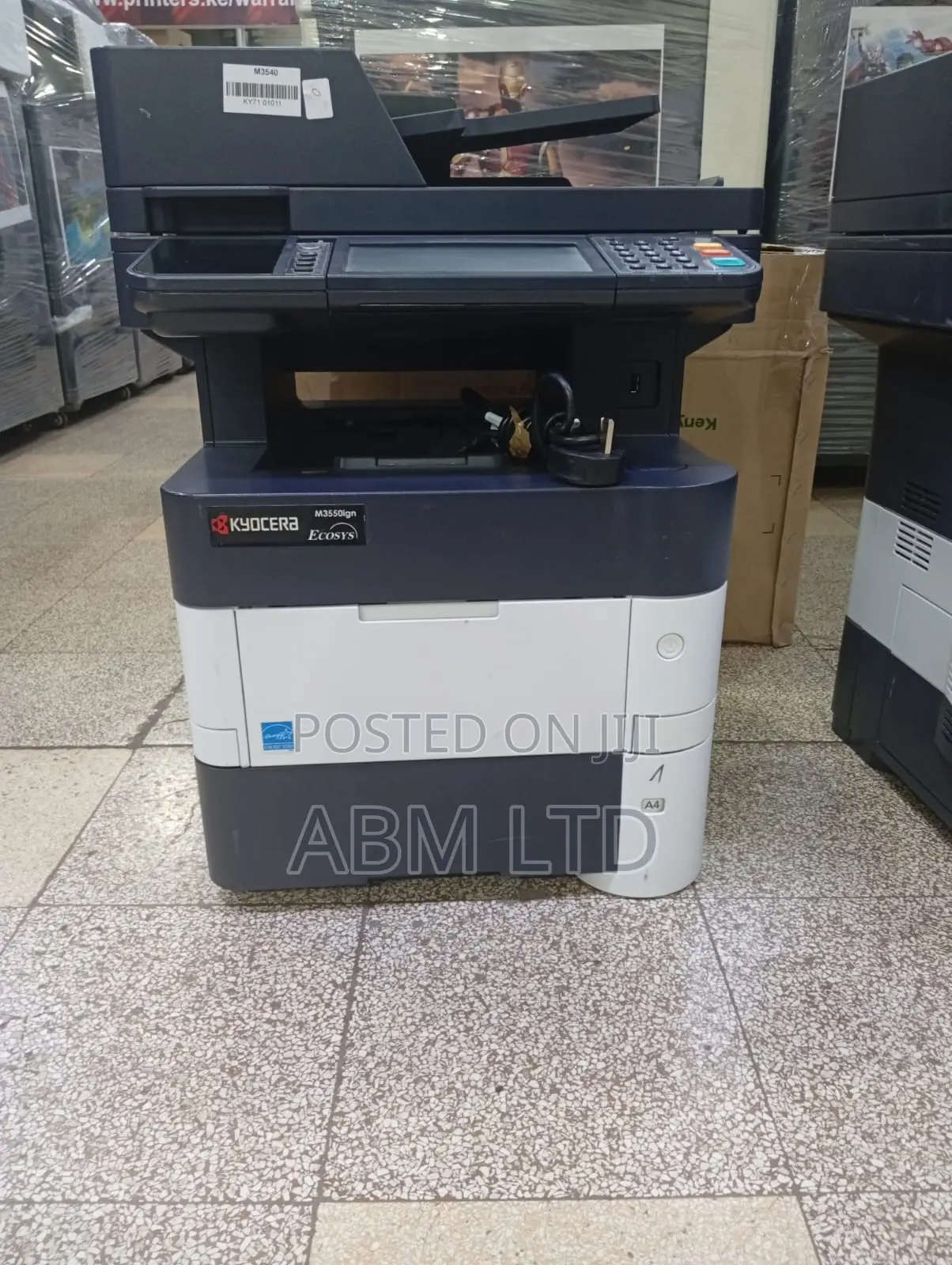 Kyocera Ecosys M3550idn Mono Laser MFP- Very Sustainable