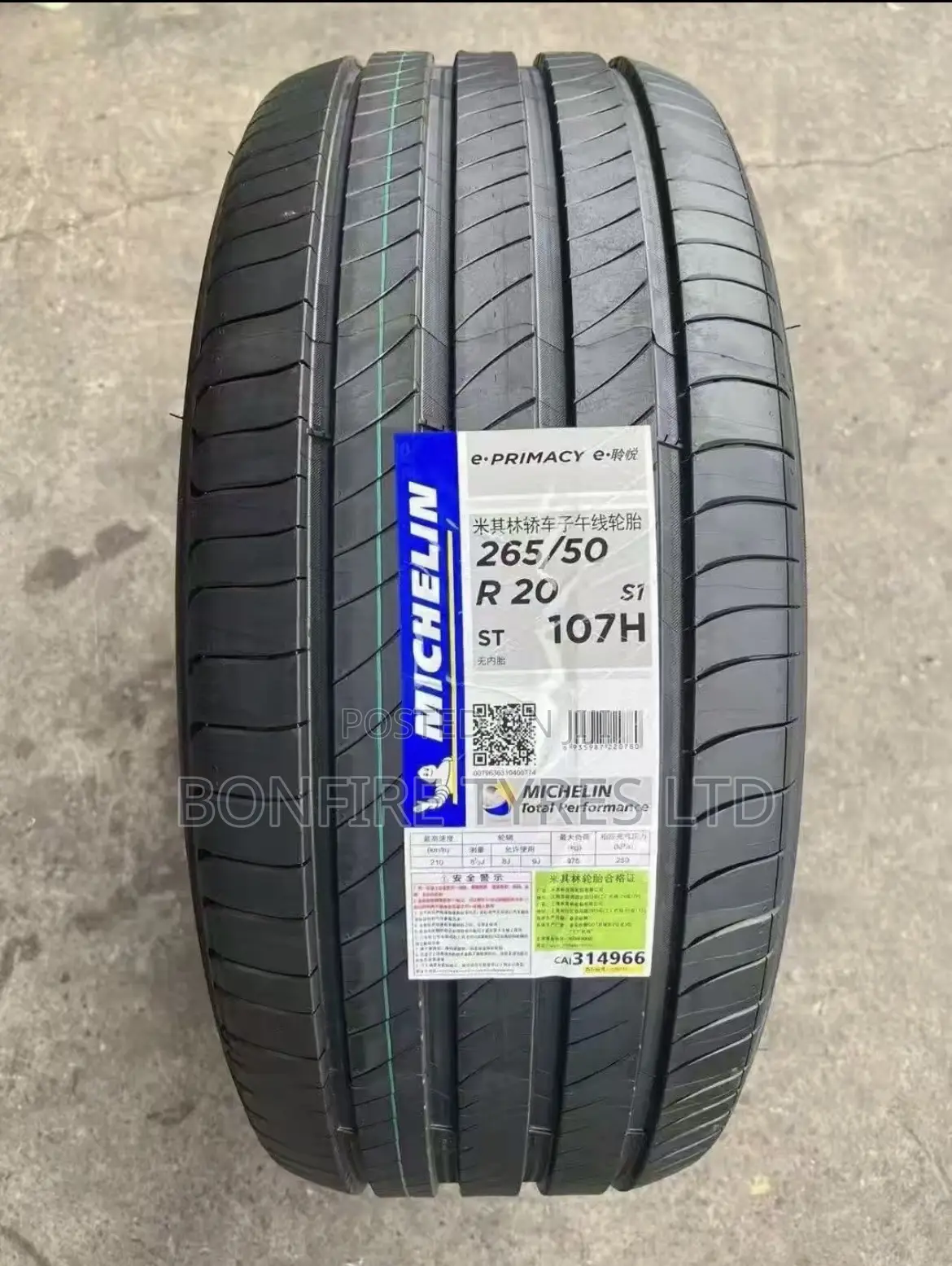 265/50r20 Michelin