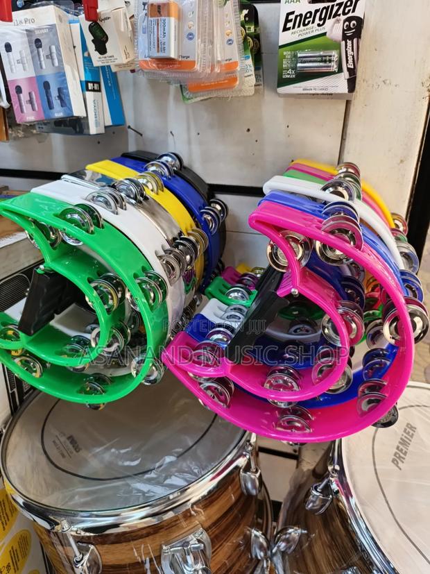 Half Moon Tambourine Loud Clear Jingles