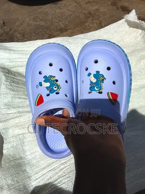 Purple Baby Crocs