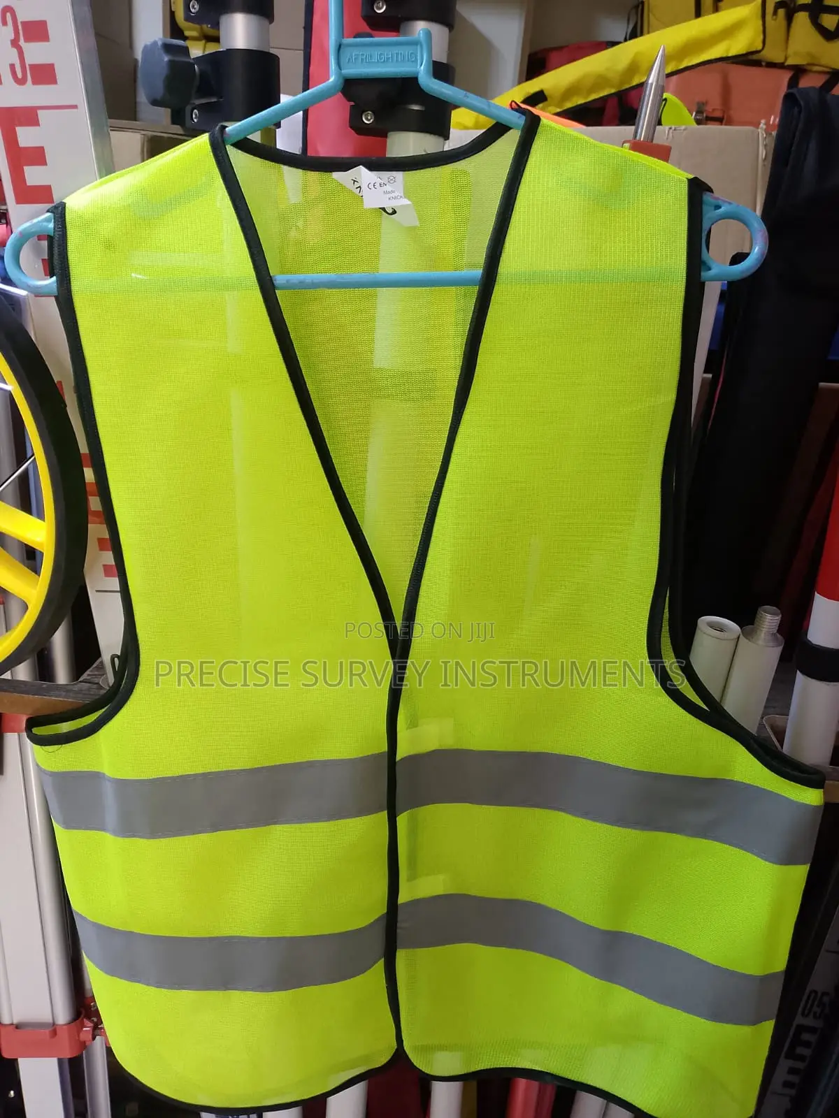 High Visibility Reflector Jacket No Pockets
