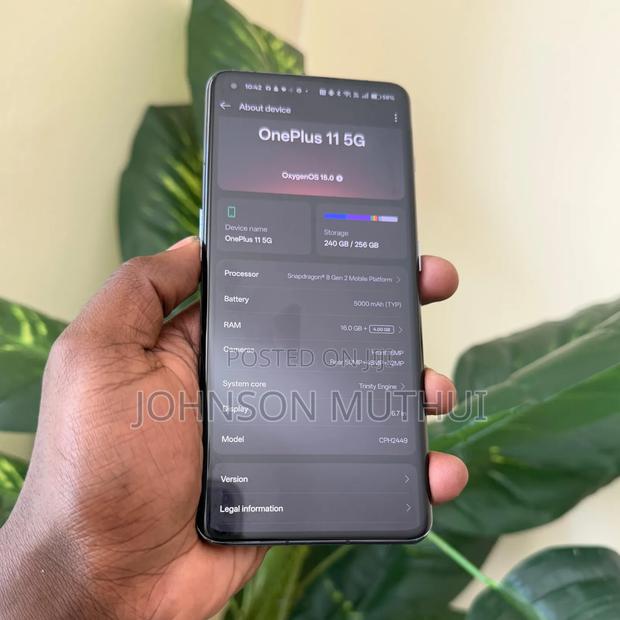 OnePlus 11 256 GB Black - thumbnail 3