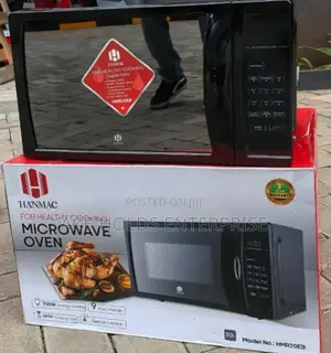 20 Litres - Hanmac Digital Microwave Oven (Black)
