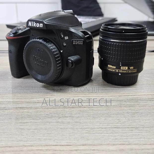 Nikon D3400 DSLR Camera With 18-55mm Lens (Black)