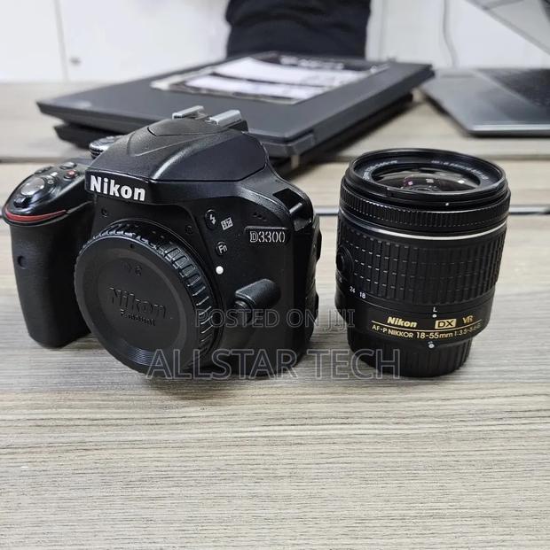 Nikon D3300 DSLR Camera With 18-55mm Lens (Black) - thumbnail 2