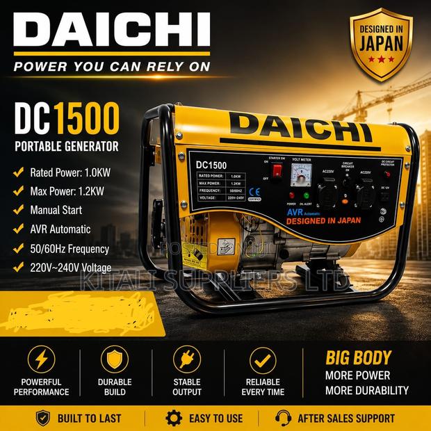 Daichi Dc1500 Portable Generator - main view