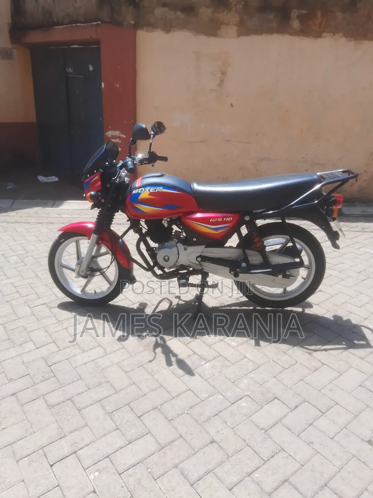 Bajaj Boxer 125 2026 Red