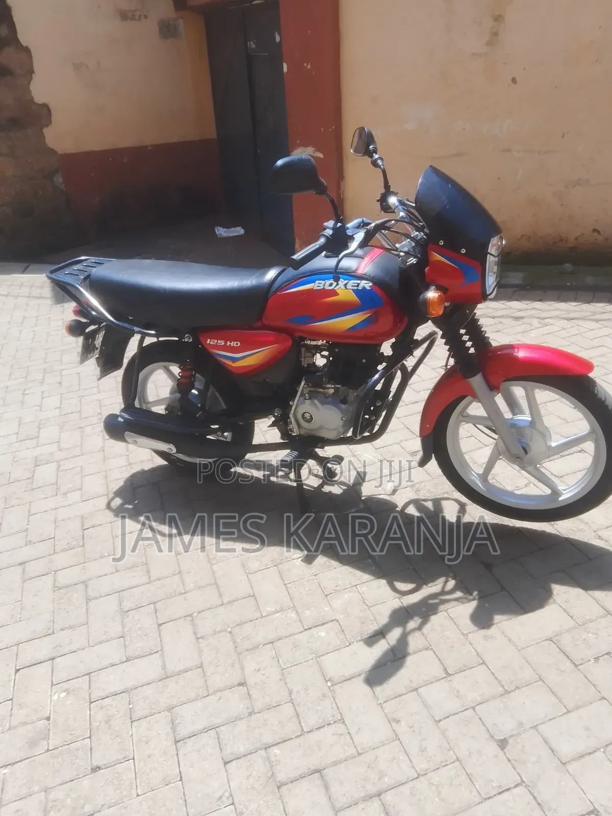 Bajaj Boxer 125 2026 Red