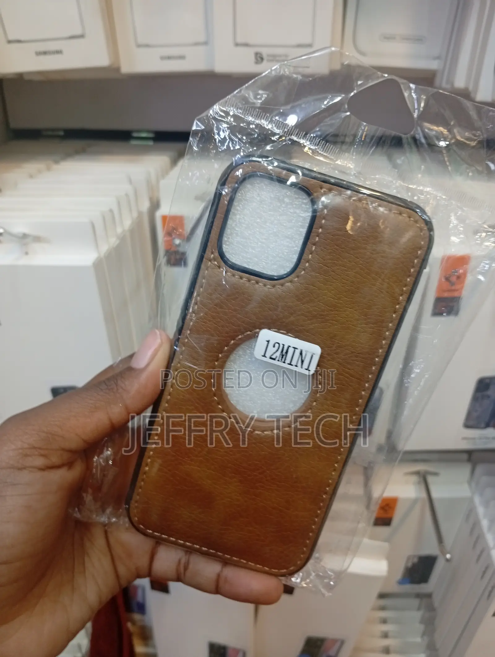 iPhone 12 Mini, Featuring a Circular Cutout Case