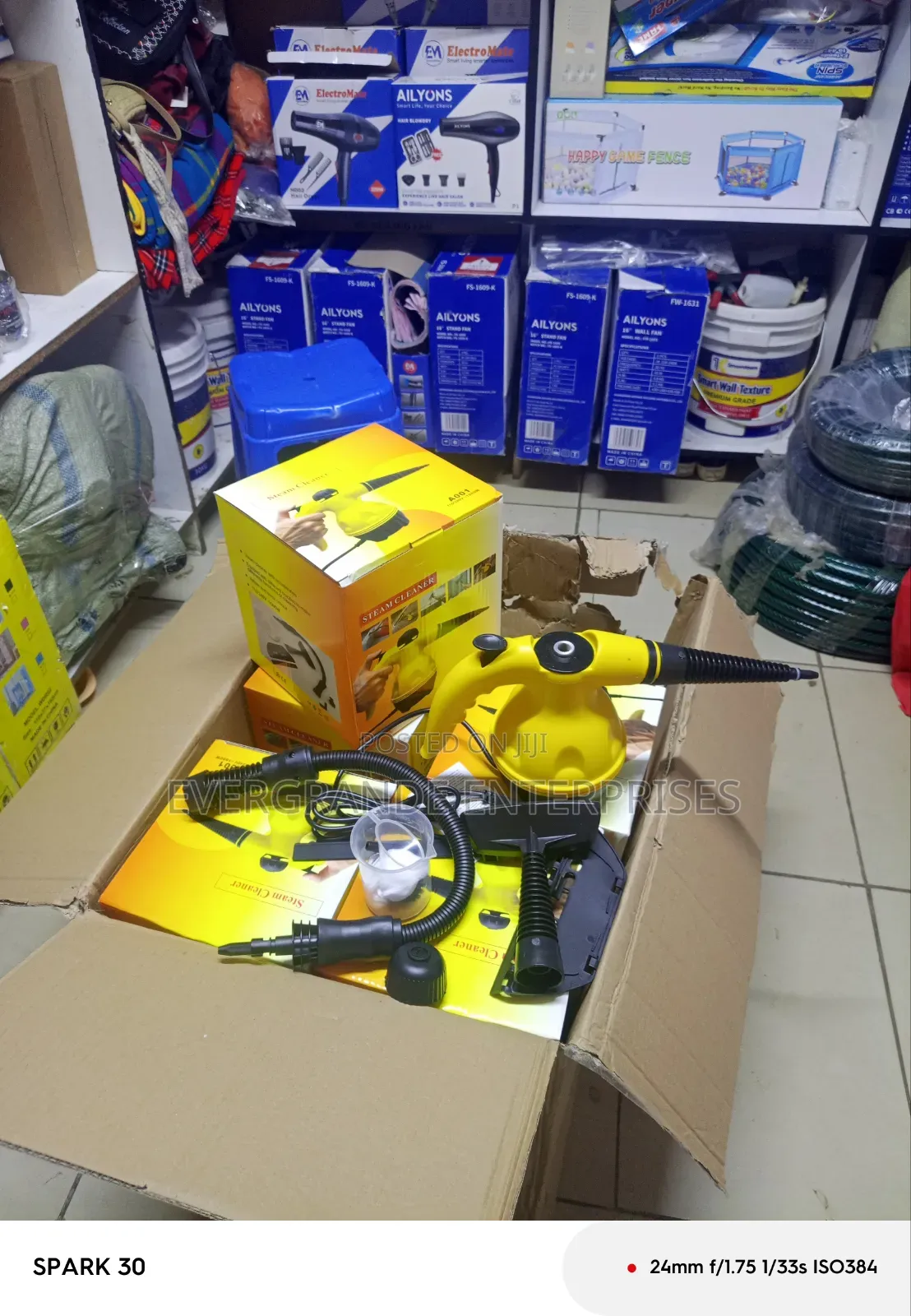 *Steam Cleaner* 9 in 1 Multi Purpose Electric Steam Cleaner