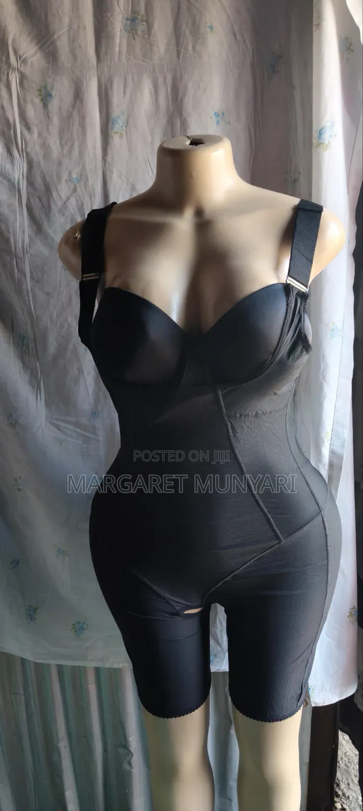 Braless Black Full Corset