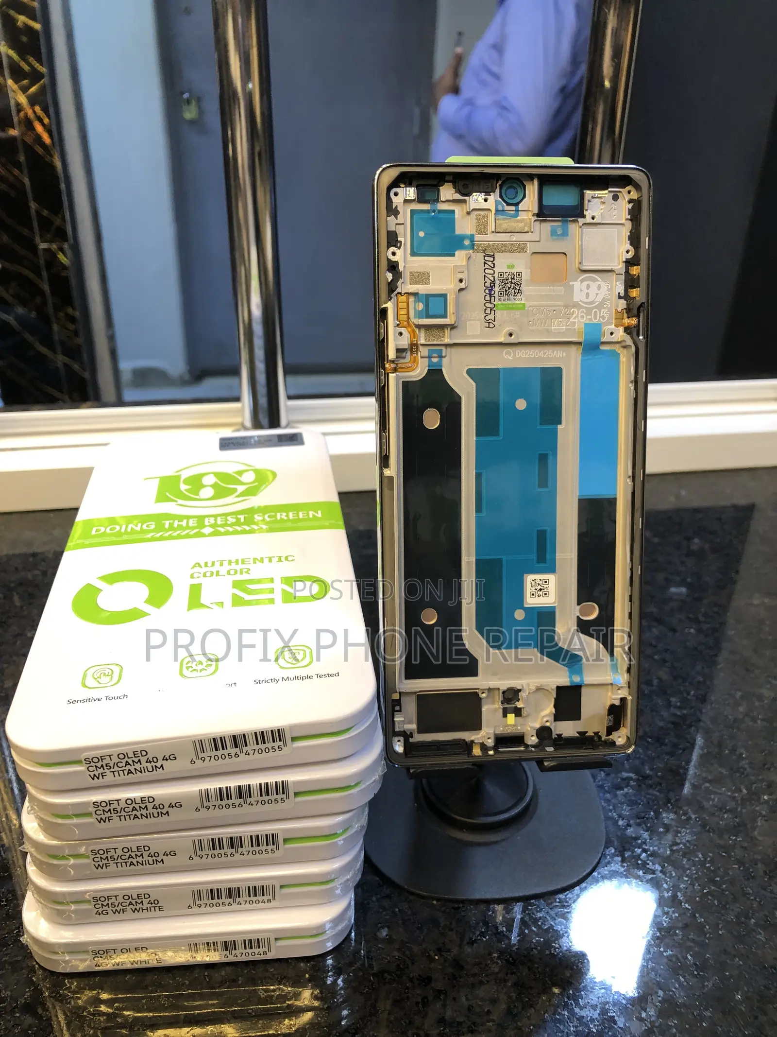 Tecno Camon 40/Cm5 Framed Screen Replacement Nairobi Kenya