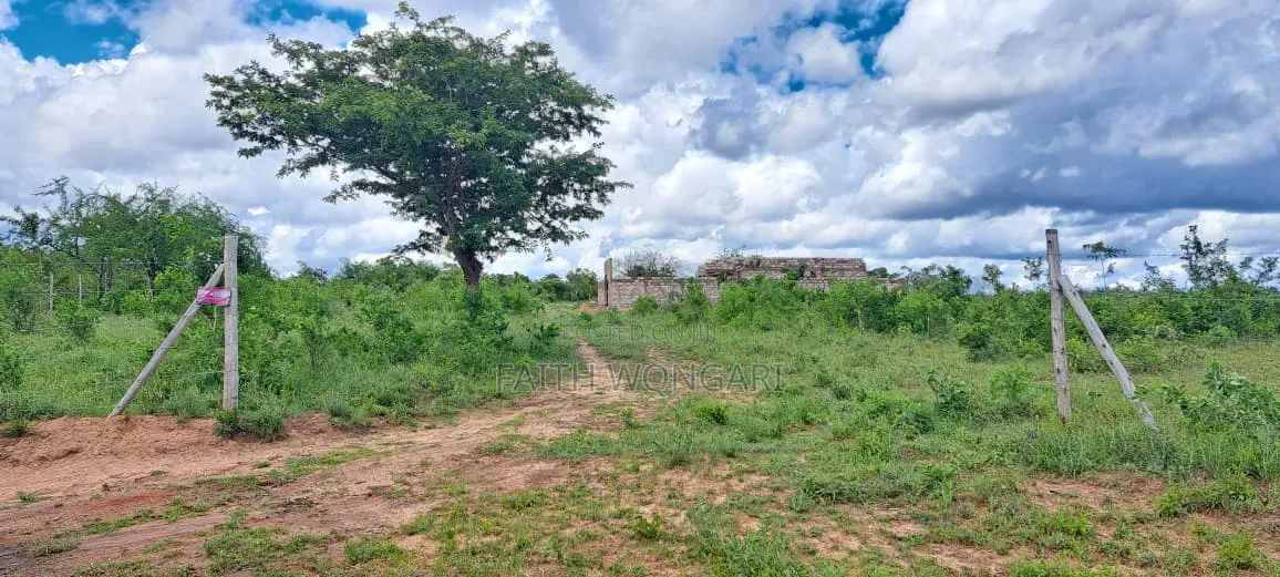 50 by 100 Plot in Matuu With Ready Title Deed