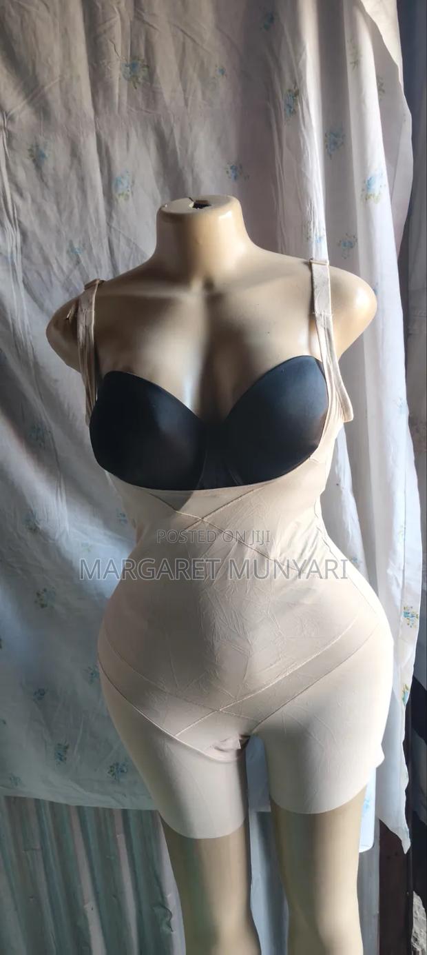 Braless Beige Full Corset - main view
