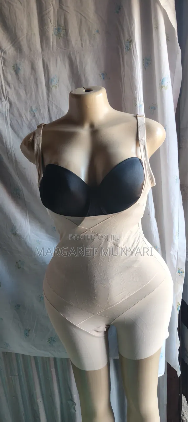 Braless Beige Full Corset