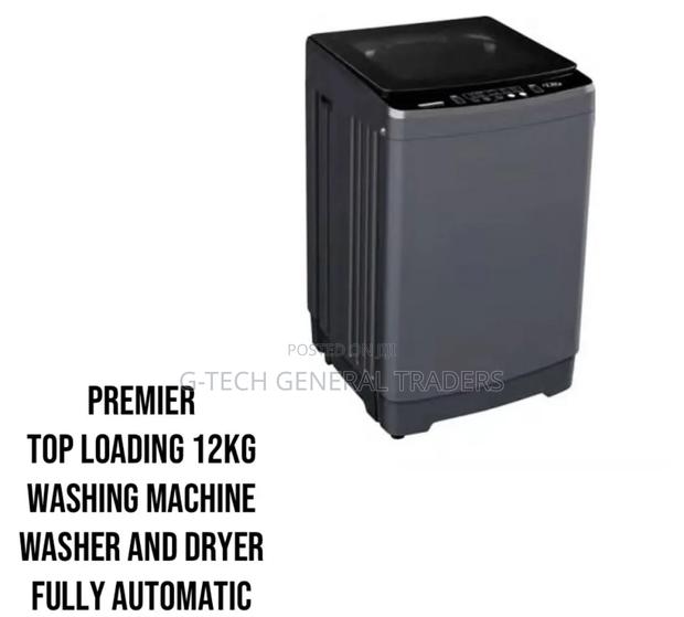 Premier 12kg Top Loader Fully Automatic Washing Machine - main view