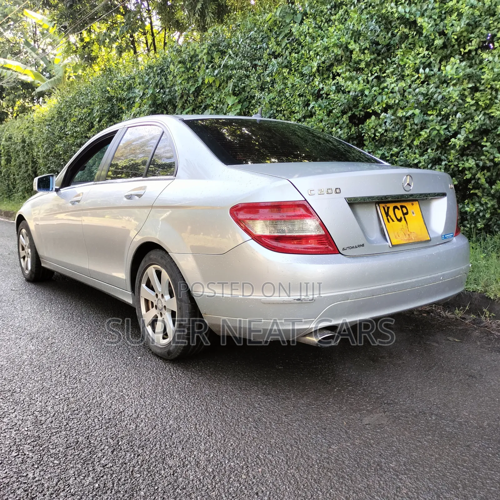 Mercedes-Benz C200 2011 Silver