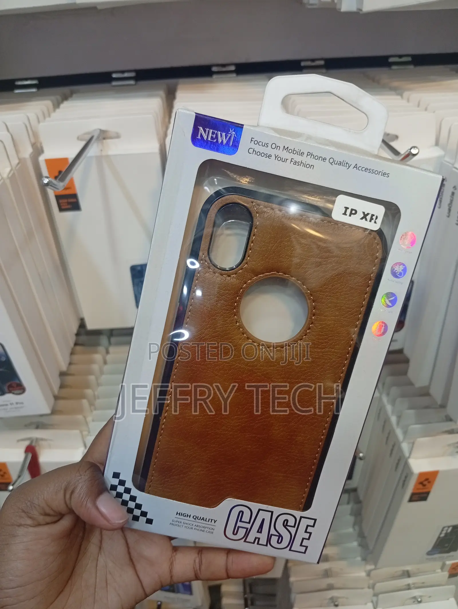 iPhone Xr Plain Fashion Fabric Cover