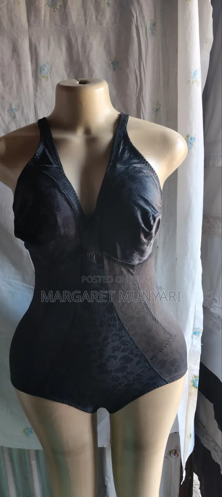 White and Black Full Corset Plain