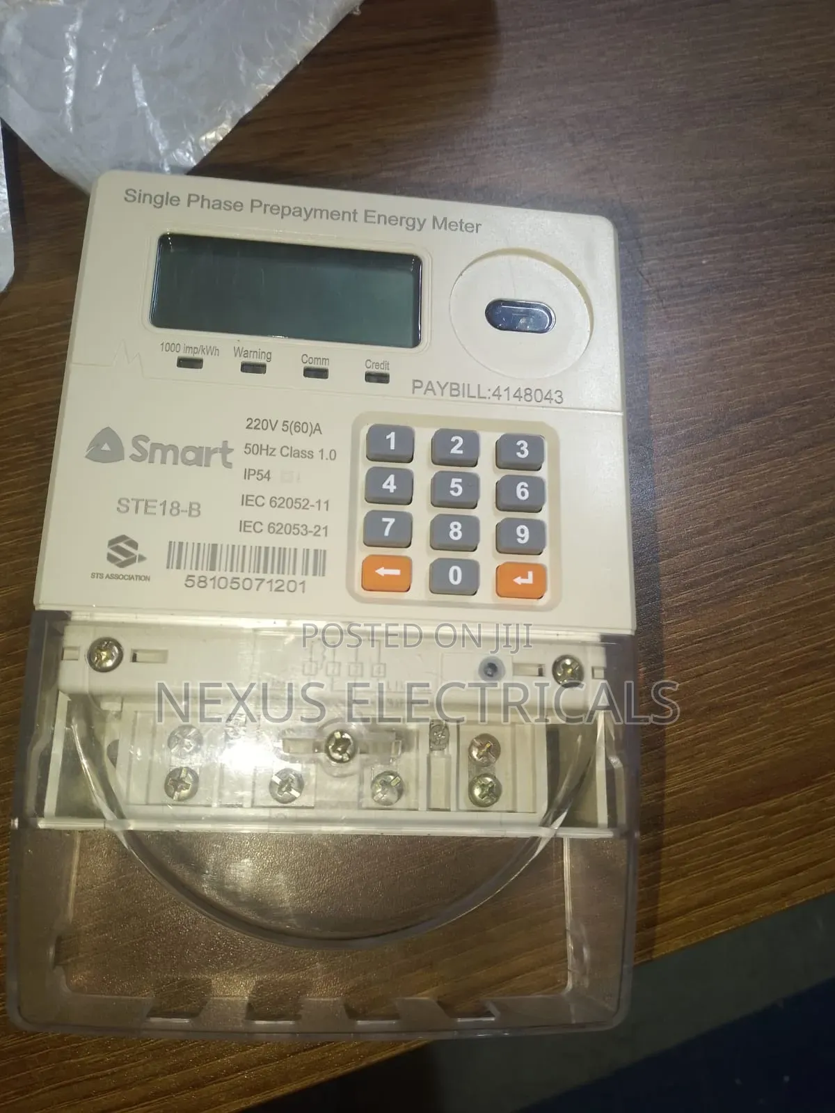 Prepaid Submeter Single Phase