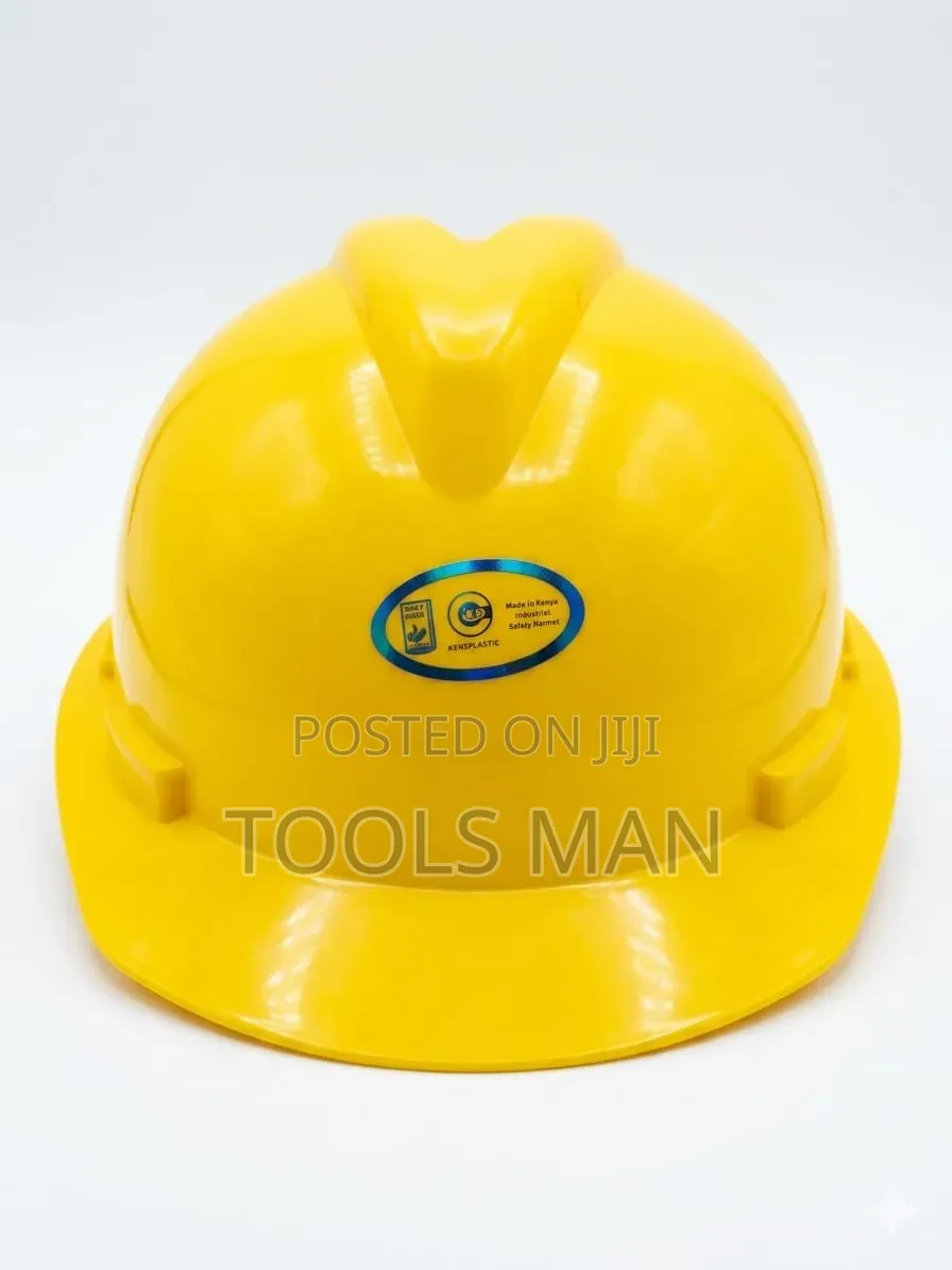 Industrial Safety Hard Hat Helmet - Yellow Kebs Certified
