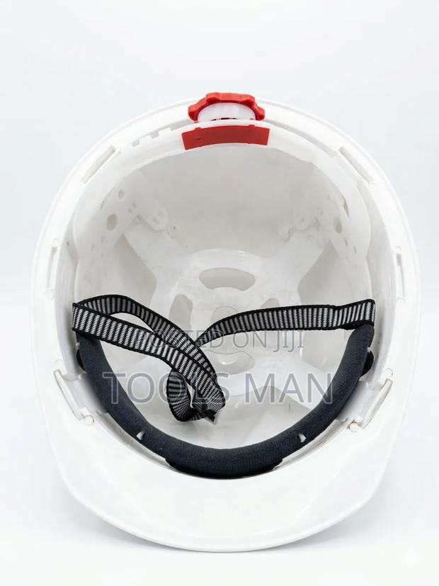 Industrial Safety Hard Hat Construction Helmet White - thumbnail 2
