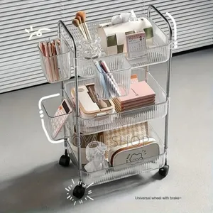 3layer Plastic Cosmetic Organizer