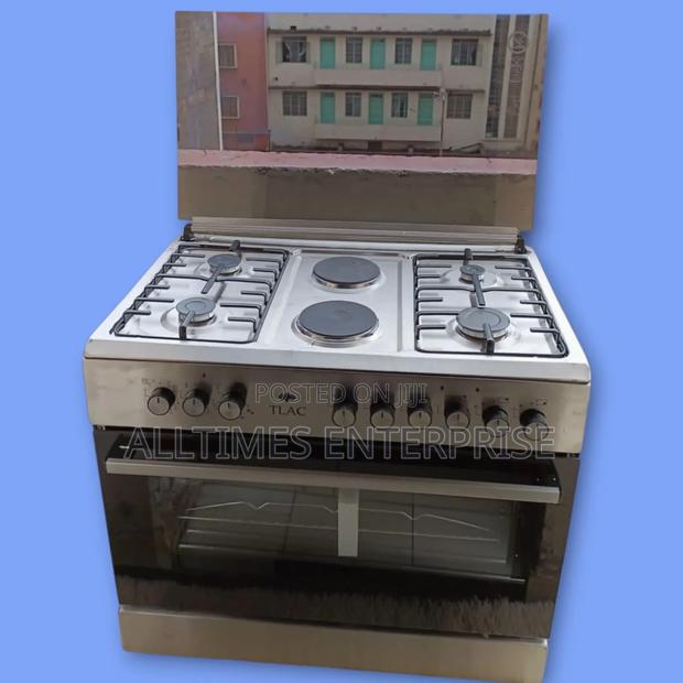 60*90cm Tlac 4g+2e Standing Cooker With Electric Oven
