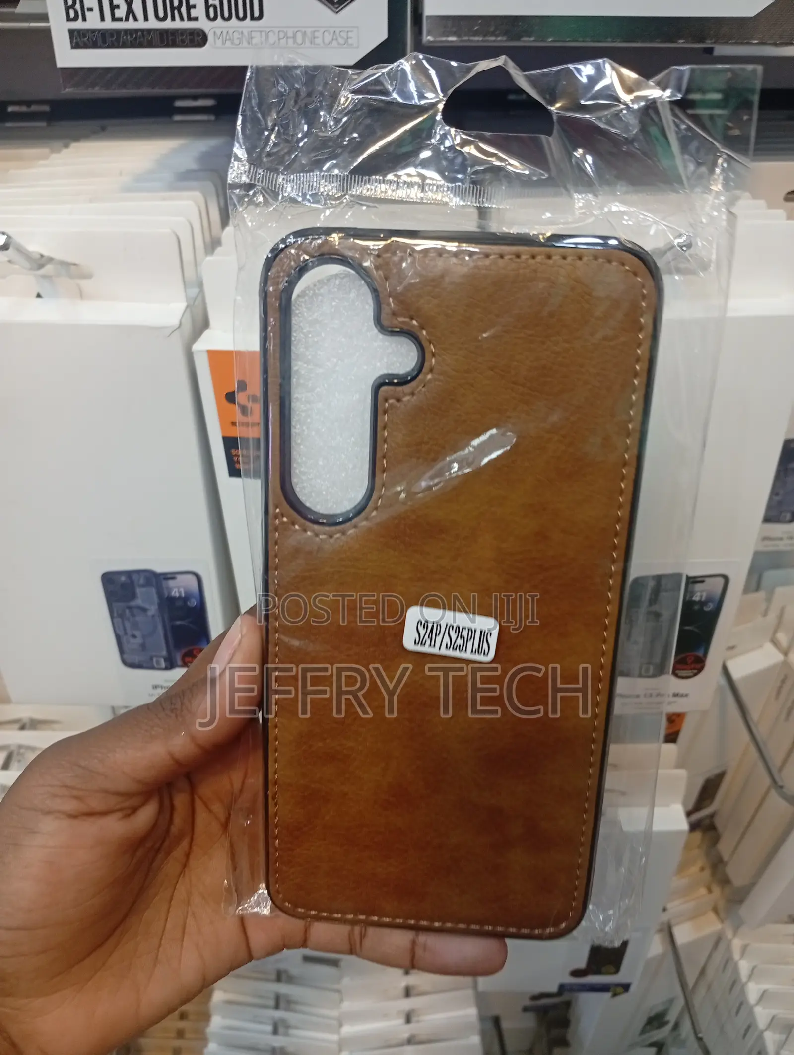 Samsung Galaxy S24 Plus Retro Business Leather Cover