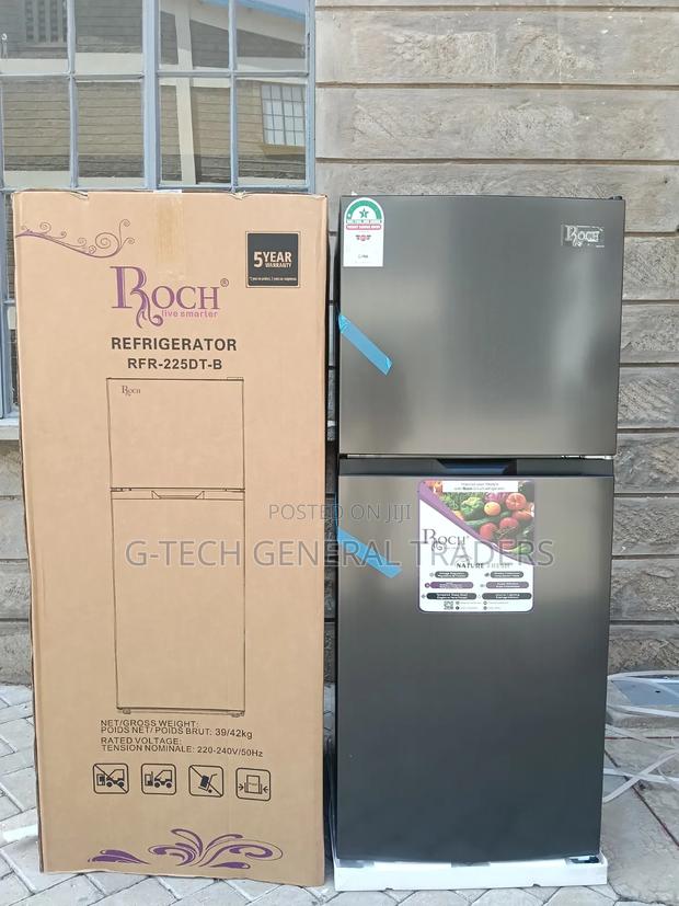 Roch 181l Double Door No Frost Refrigerator (1 Year Warranty)