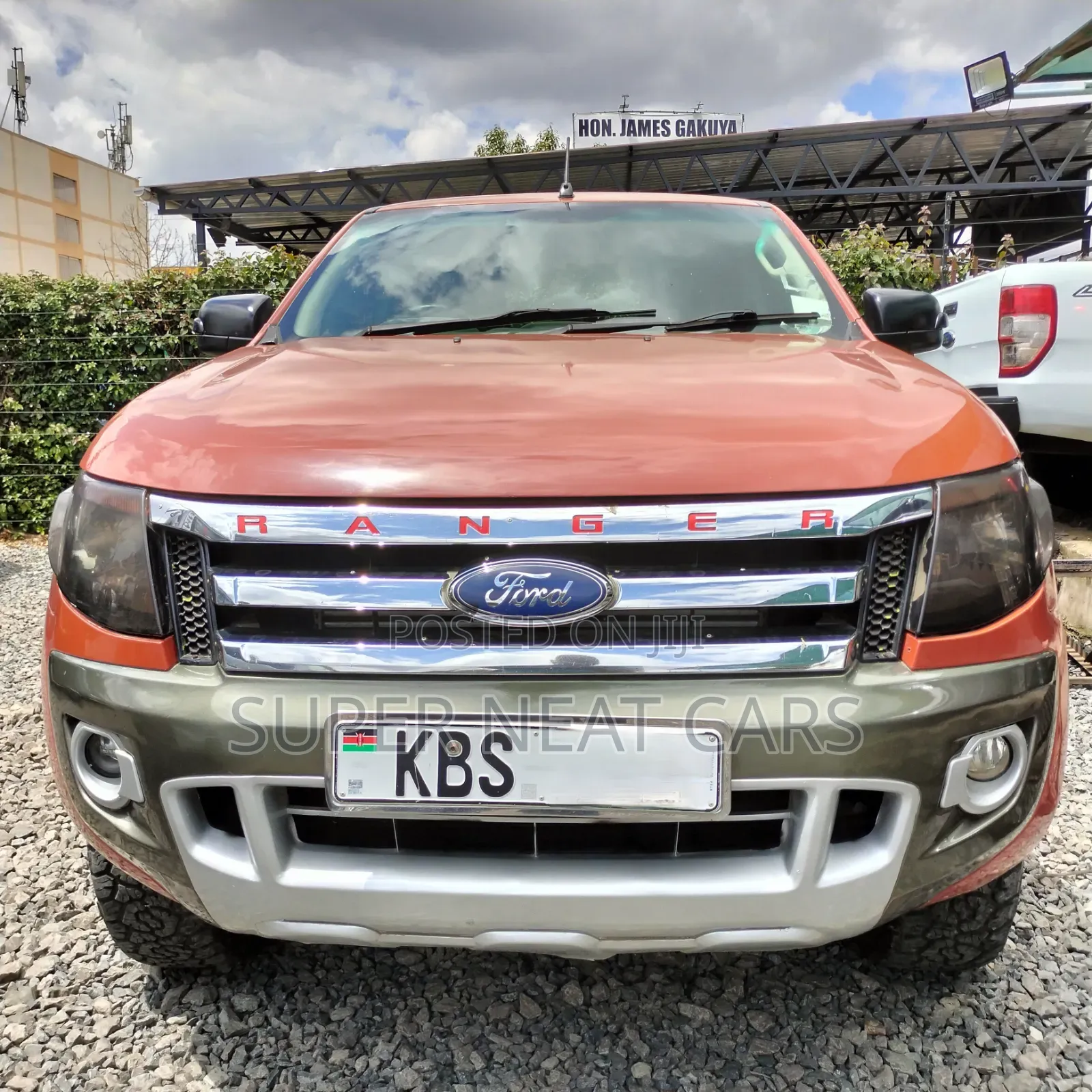 Ford Ranger Wildtrak 2012 Orange