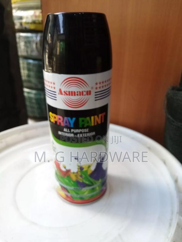 Asmco Black Shiny Spraypaint - thumbnail 2
