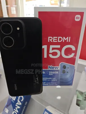 New Xiaomi Redmi 15C 4G 128 GB Black