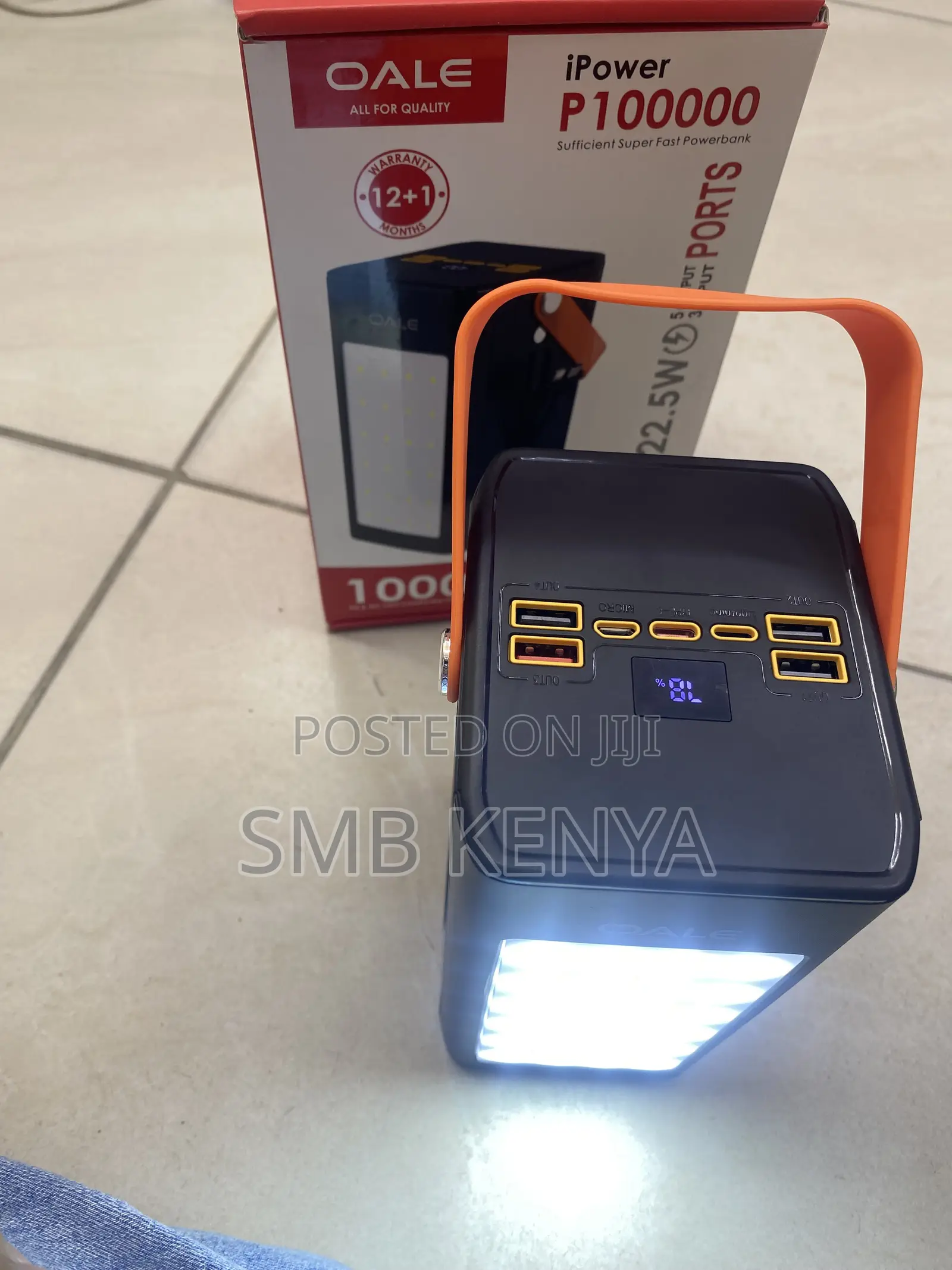 Powerstation 100,000 Mah , 22.5w Fast Charging