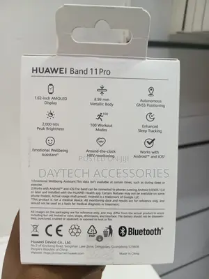 Huawei Band 11 Pro Smart Watches 1.62 Inch Amoled