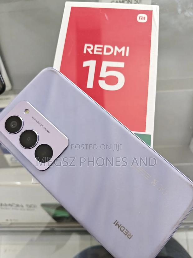 New Xiaomi Redmi 15 256 GB Purple