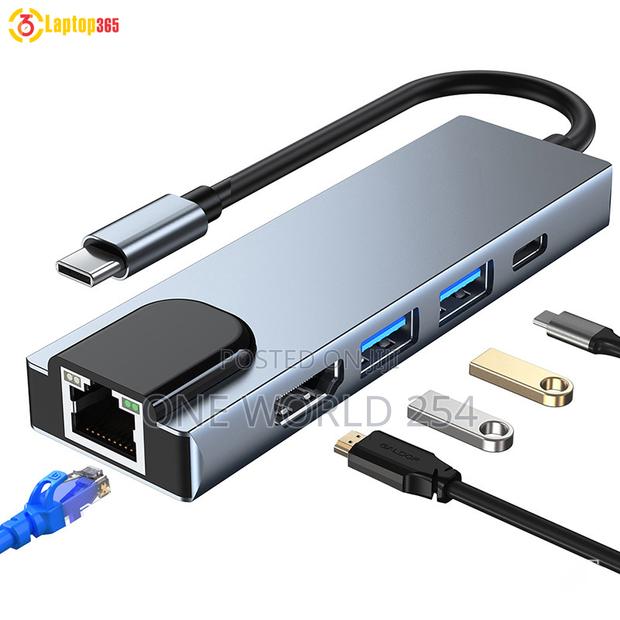 Type C to Hdmi 5 in 1 Hub - thumbnail 3