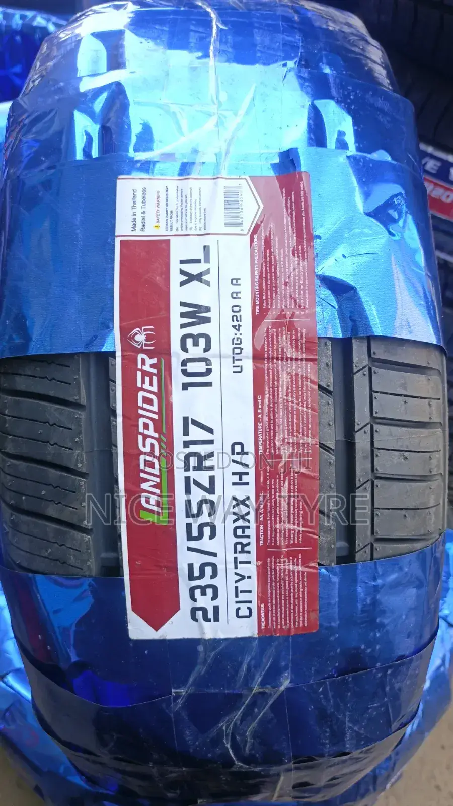 235/55r17 Landspider Made in Thailand