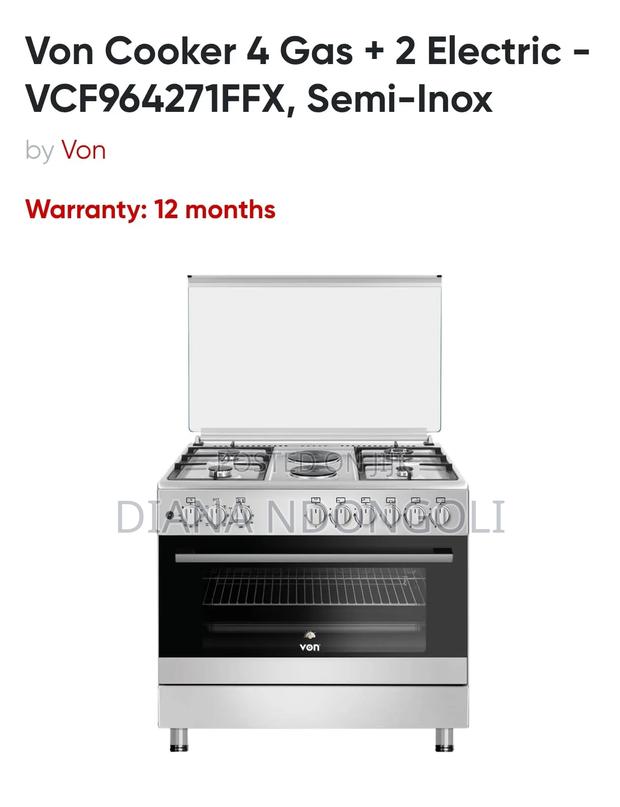 Von 60*90 4+2 Standing Cooker at 75000