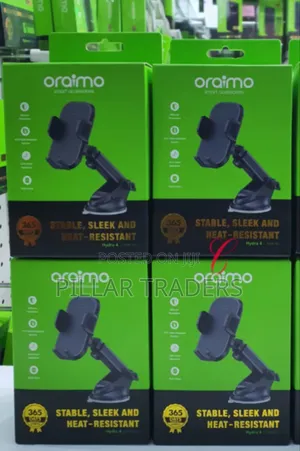 Oraimo Hydra 4 Car Phone Holder – Stable Heat Resistant Mount