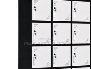 Office Cabinet; 15 Lockers Executive Pte- 89i Office Cabinet