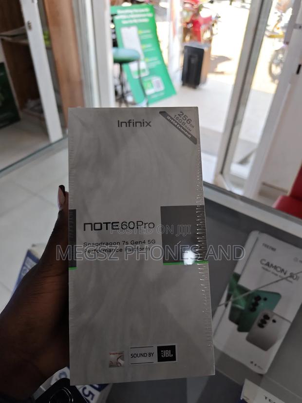 New Infinix Note 60 Pro 256 GB Gray