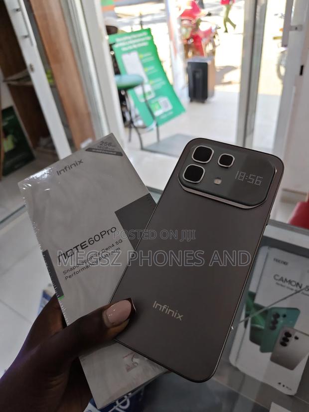 New Infinix Note 60 Pro 256 GB Gray - thumbnail 2