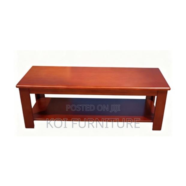 Office Table : F12 Mahogany Executive Coffee Table - thumbnail 2