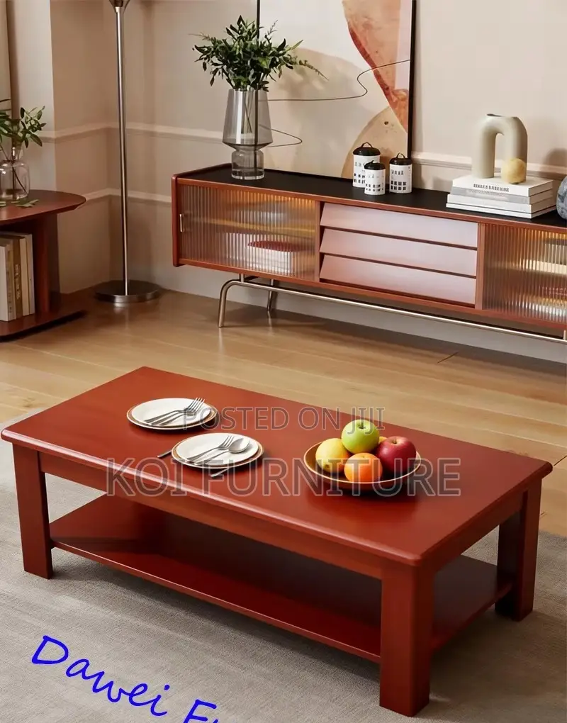 Office Table : F12 Mahogany Executive Coffee Table