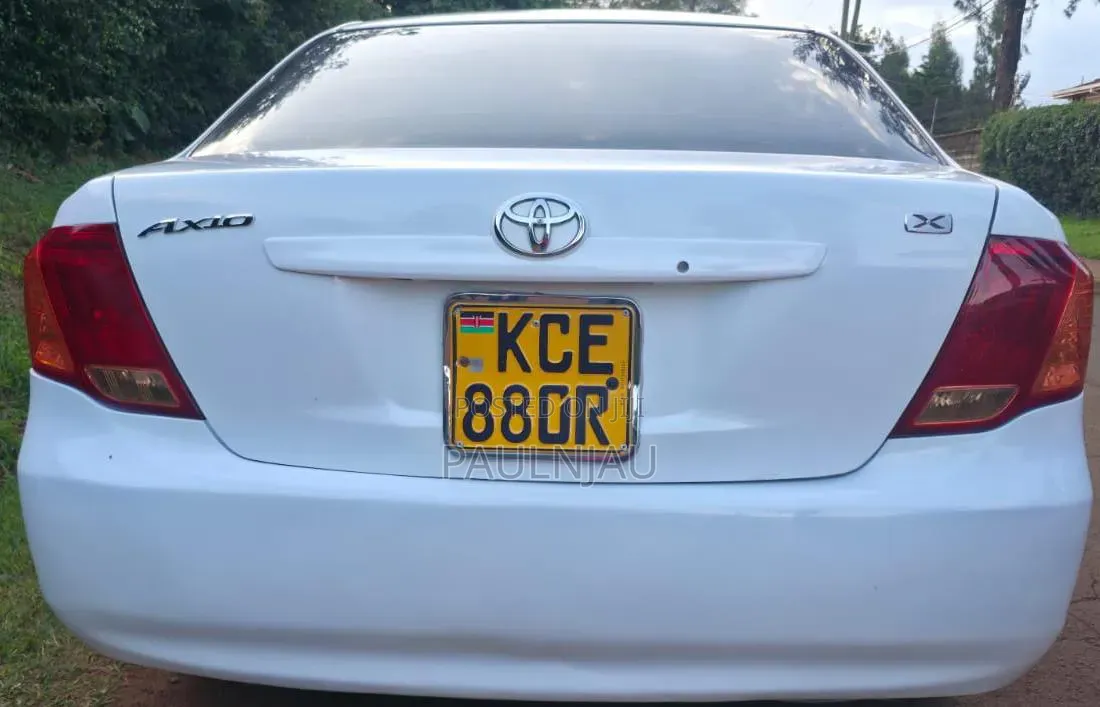 Toyota Axio 2012 White