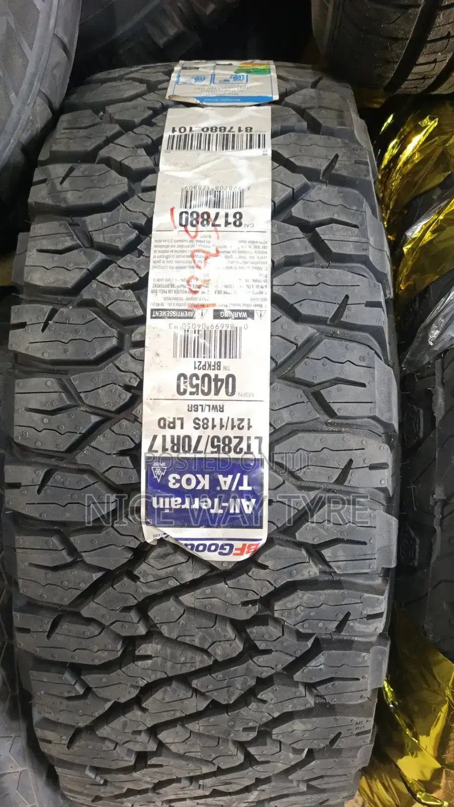 285/70r17 Bf Goodrich
