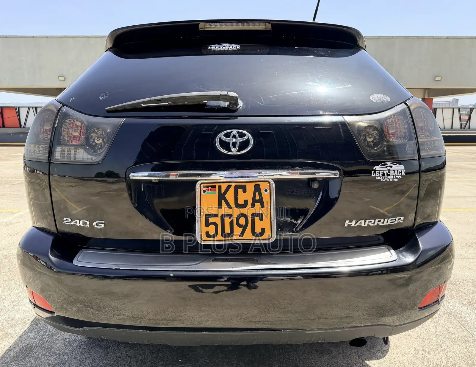 Toyota Harrier 2008 Black