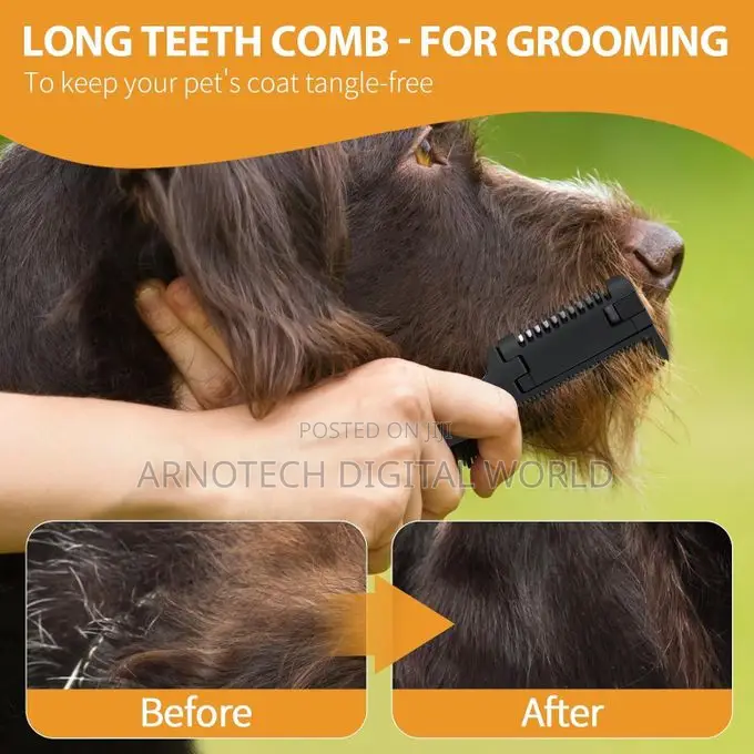 2-in-1 Pet Grooming Comb for Dogs and Cats